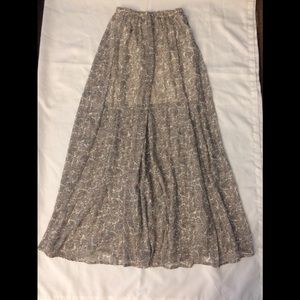 Hollister maxi skirt
